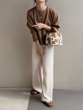 「DONOBAN（ドノバン）のアイテム」を使った、𝚜𝚊𝚢𝚊さん（レディース・152cm）の夏コーディネート