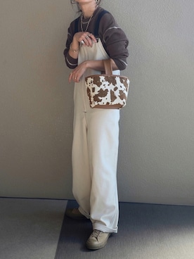 「CLANE（クラネ）のアイテム（スニーカー）」を使った、𝚜𝚊𝚢𝚊さん（レディース・152cm）の秋コーディネート