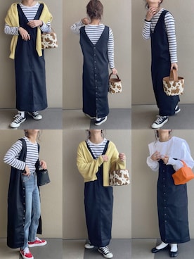 𝚜𝚊𝚢𝚊さん(レディース・152cm)の冬コーディネート