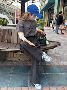 「URBAN RESEARCH Sonny Label（アーバンリサーチサニーレーベル）のアイテム」を使った、𝚜𝚊𝚢𝚊さん（レディース・152cm）の春コーディネート