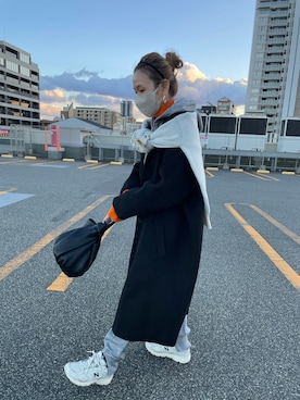 「AMELY（エミリー）のアイテム」を使った、𝚜𝚊𝚢𝚊さん（レディース・152cm）の冬コーディネート