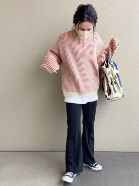 𝚜𝚊𝚢𝚊さん（レディース・152cm）の冬コーディネート