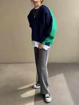 「bohmal」｜𝚜𝚊𝚢𝚊さん（レディース・152cm）の秋コーディネート