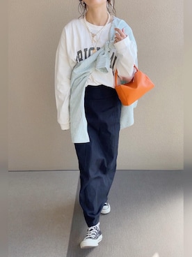 𝚜𝚊𝚢𝚊さん（レディース・152cm）の春コーディネート