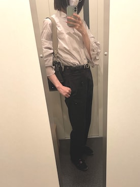 「chambre de charme（シャンブルドゥシャーム）のアイテム（シューズ）」を使った、ferisiaさん（レディース・153cm）の秋コーディネート