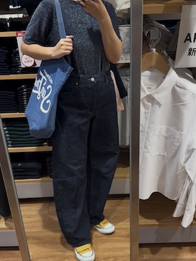 「OLD NAVY（オールドネイビー）のアイテム」を使った、のんたんさん（レディース・160cm）の夏コーディネート