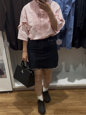 「JOURNAL STANDARD（ジャーナルスタンダード）のアイテム」を使った、のんたんさん（レディース・160cm）の夏コーディネート