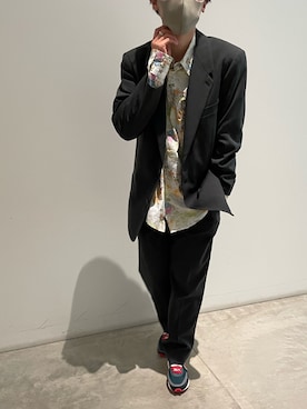 「LEMAIRE（ルメール）のアイテム（ジャケット/アウター）」を使った、TAKASHIさん（メンズ・170cm）の冬コーディネート