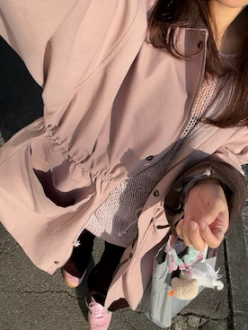 「アイテム（ミリタリージャケット）」を使った、krh810さん（レディース・154cm）の秋コーディネート