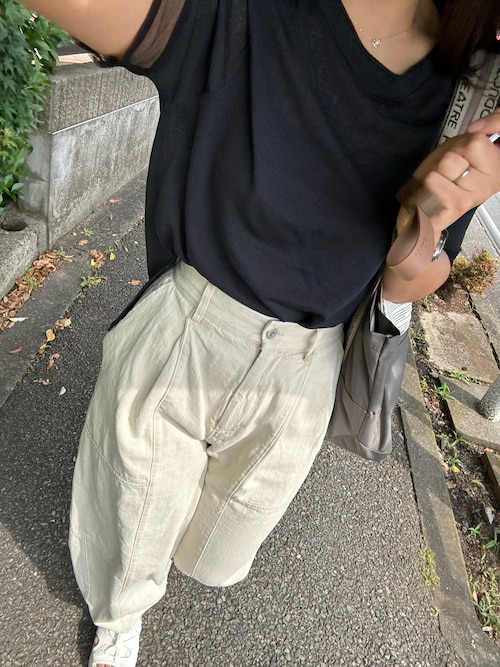 KBF WIDEコクーンパンツ セール】『2サイズ展開』WIDEコクーンパンツ（その他パンツ
