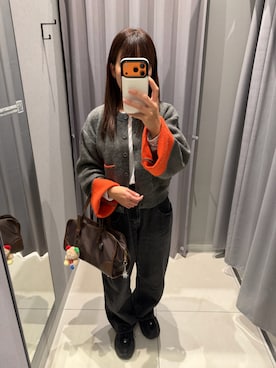 「アイテム（デニムパンツ）」を使った、krh810さん（レディース・154cm・30代）の秋コーディネート