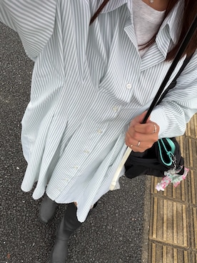 「HUNTER(ハンター)のアイテム」を使った、krh810さん(レディース・154cm)の夏コーディネート