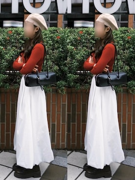 Tiffany Tsengさん（レディース・156cm）の冬コーディネート