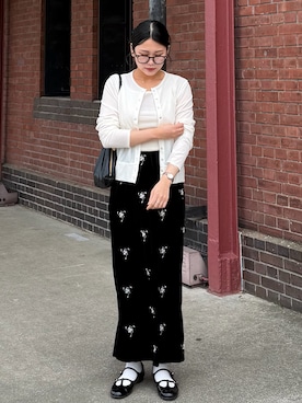 「アイテム（パンプス）」を使った、rubyさん（レディース・161cm）の春コーディネート