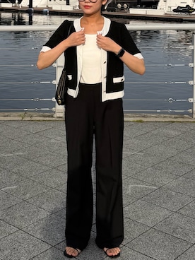 「gemeil（ジェムイル）のアイテム」を使った、rubyさん（レディース・161cm）の春コーディネート