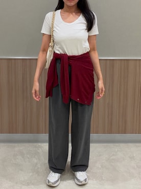 「anuans（アニュアンス）のアイテム」を使った、rubyさん（レディース・161cm）の秋コーディネート