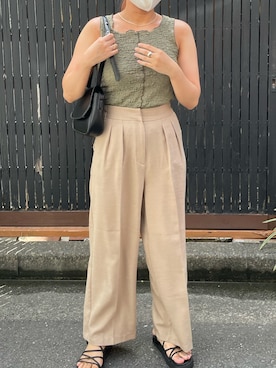 Nさん(レディース・161cm)の夏コーディネート