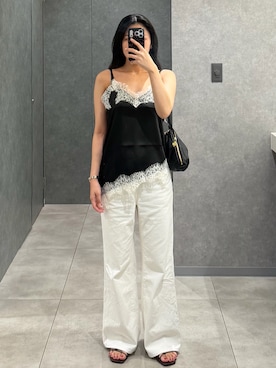 「LE TALON（ルタロン）のアイテム」を使った、rubyさん（レディース・161cm）の夏コーディネート