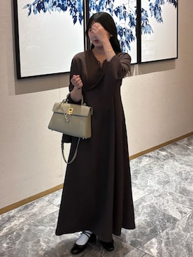 「CAFUNE（カフネ）のアイテム」を使った、rubyさん（レディース・161cm）の春コーディネート