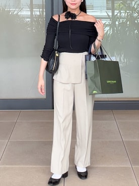 「gemeil（ジェムイル）のアイテム」を使った、rubyさん（レディース・161cm）の春コーディネート