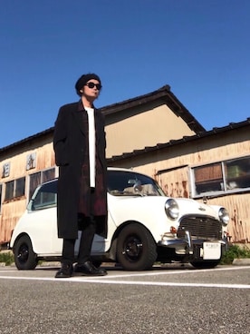 「TAKAHIROMIYASHITATheSoloIst.（タカヒロミヤシタザソロイスト）のアイテム（パンツ）」を使った、yst(不定期)さん（メンズ・172cm）の秋コーディネート