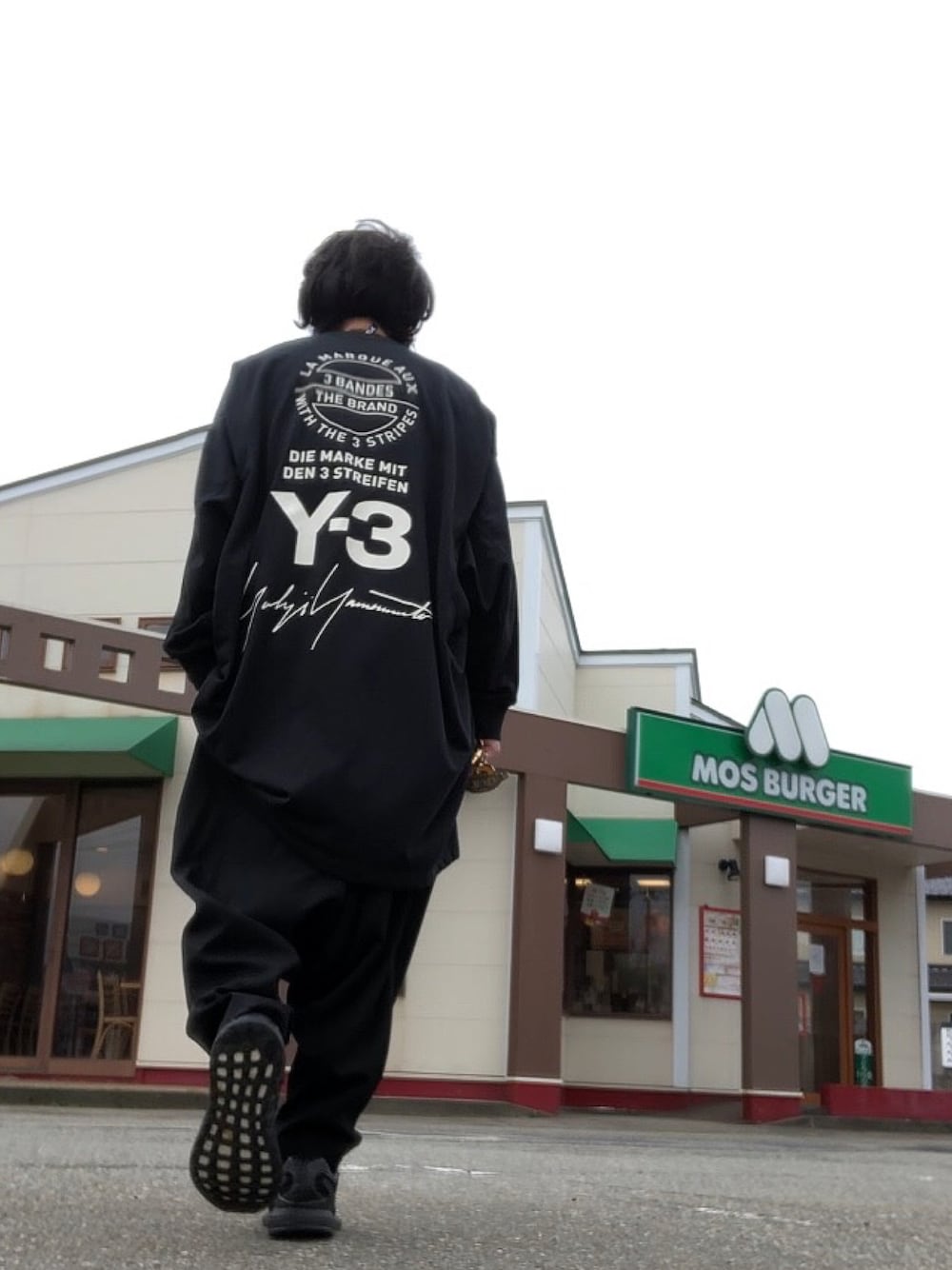 Y-3 ワイスリー オーバーシャツw crw street