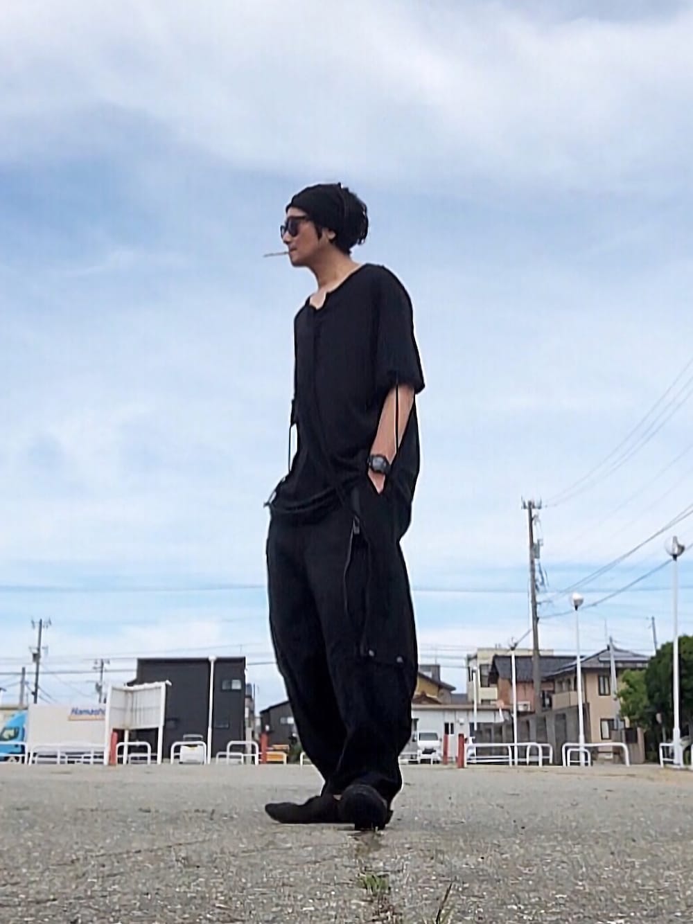 yst(不定期)｜Yohji Yamamoto POUR HOMMEのサングラスを使った