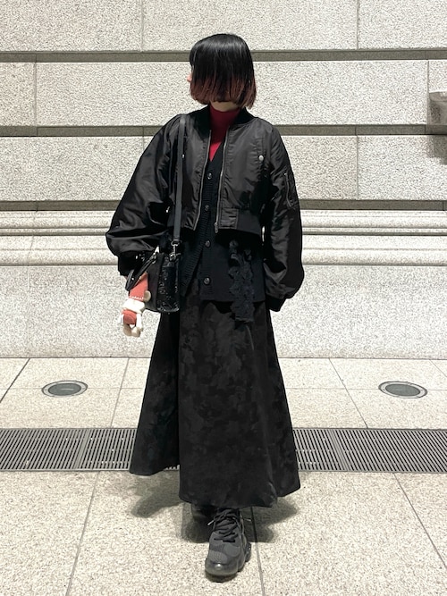 セール】レースアップニットカーディガン（カーディガン/ボレロ