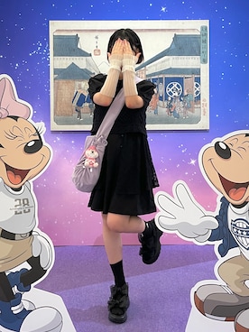 「FREE'S MART（フリーズマート）のアイテム」を使った、MIHOさん（レディース・153cm）の夏コーディネート