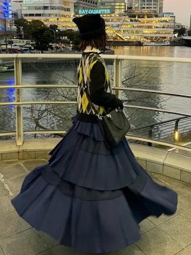 「Handmade（ハンドメイド）のアイテム」を使った、MIHOさん（レディース・153cm）の冬コーディネート