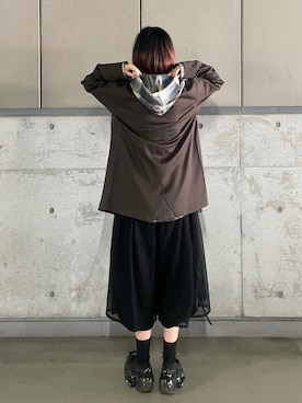 「アイテム（テーラードジャケット）」を使った、MIHOさん（レディース・153cm）の秋コーディネート
