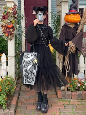 「Handmade（ハンドメイド）のアイテム」を使った、MIHOさん（レディース・153cm）の秋コーディネート