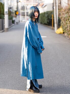 しらこさん（レディース・153cm）の冬コーディネート