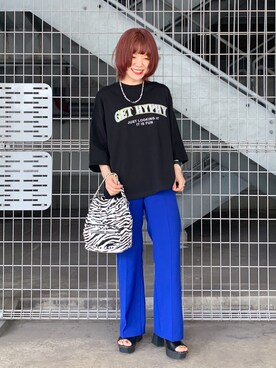 しらこさん（レディース・154cm）の夏コーディネート