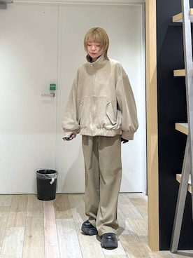 しらこさん（レディース・154cm）の冬コーディネート