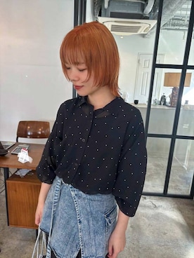 しらこさん（レディース・154cm）の春コーディネート