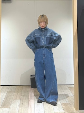 しらこさん（レディース・154cm）の冬コーディネート