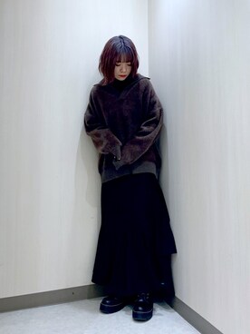 しらこさん（レディース・153cm）の冬コーディネート