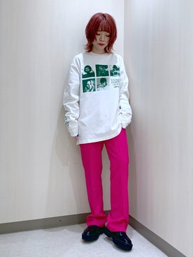 「メンズライクコーデ」｜「アイテム（その他）」を使った、しらこさん（レディース・153cm）の秋コーディネート