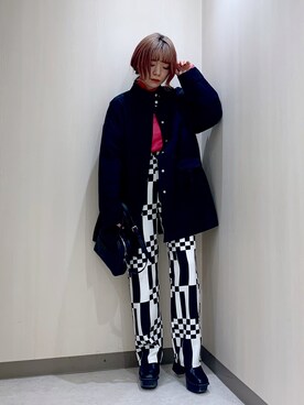 「PAGEBOY CORE」｜しらこさん（レディース・153cm）の冬コーディネート