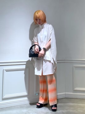 「PAGEBOY CORE」｜しらこさん（レディース・153cm）の夏コーディネート