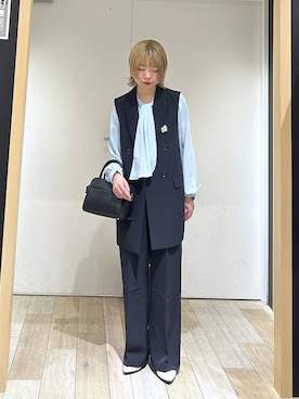 しらこさん（レディース・154cm）の冬コーディネート