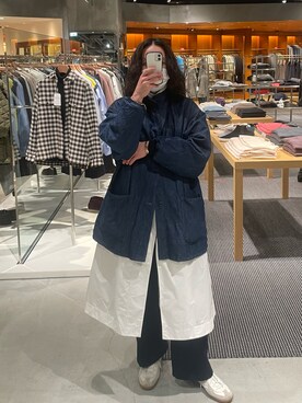 「JIL SANDER（ジルサンダー）のアイテム（ジャケット/アウター）」を使った、佐藤 智哉さん（メンズ・168cm）の冬コーディネート