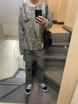 Earth Music Ecology アースミュージックアンドエコロジー のその他パンツを使ったメンズ人気ファッションコーディネート Wear