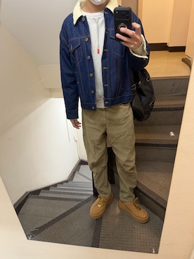 「WEGO（ウィゴー）のアイテム（ジャケット/アウター）」を使った、JUNさん（メンズ・167cm）の春コーディネート