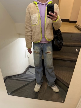 「SHEEN（シーン）のアイテム」を使った、JUNさん（メンズ・167cm）の春コーディネート