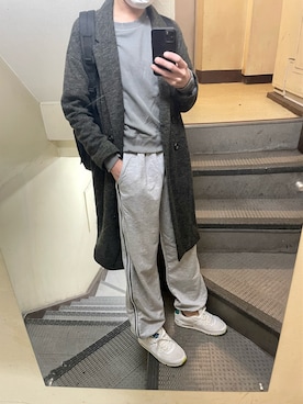 「Honeys（ハニーズ）のアイテム（ジャケット/アウター）」を使った、JUNさん（メンズ・167cm）の秋コーディネート