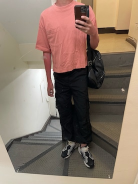 「アイテム（その他パンツ）」を使った、JUNさん（メンズ・167cm）の夏コーディネート