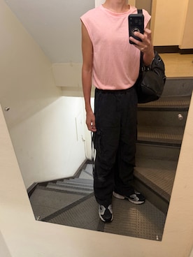 「SHEEN（シーン）のアイテム」を使った、JUNさん（メンズ・167cm）の夏コーディネート