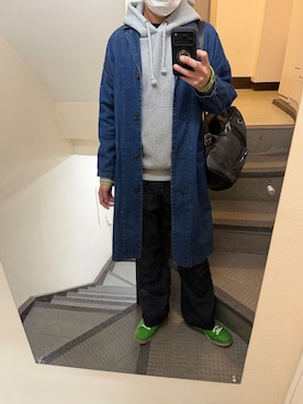 「アイテム（その他アウター）」を使った、JUNさん（メンズ・167cm・30代）の秋コーディネート